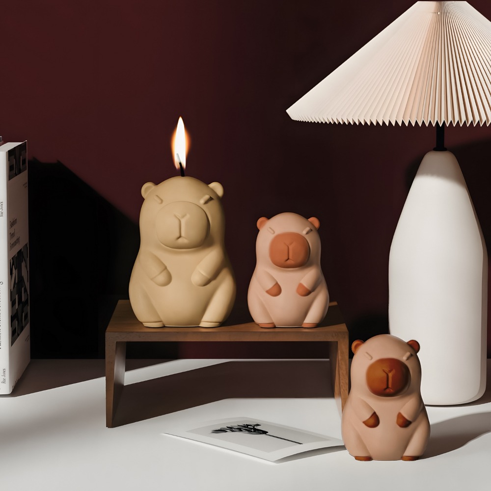 Capibara in piedi candela prof - Candle Making Activity recensione e prezzo