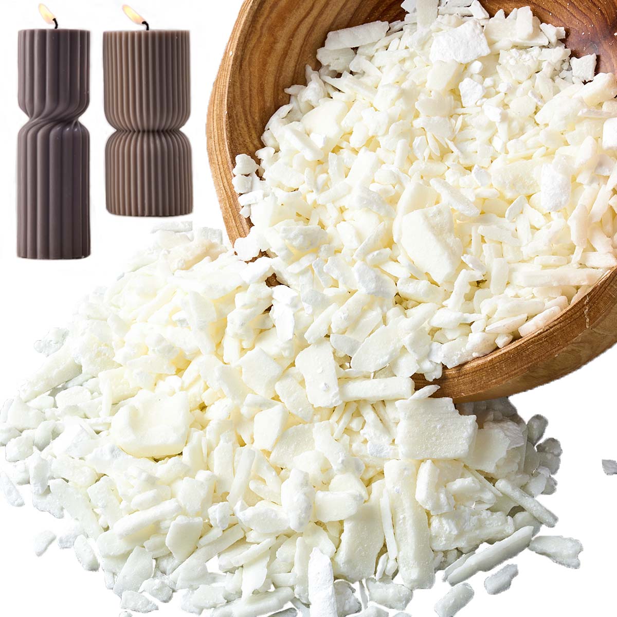 1 libbra di cera di soia bianc - Candle Making Activity recensione e prezzo