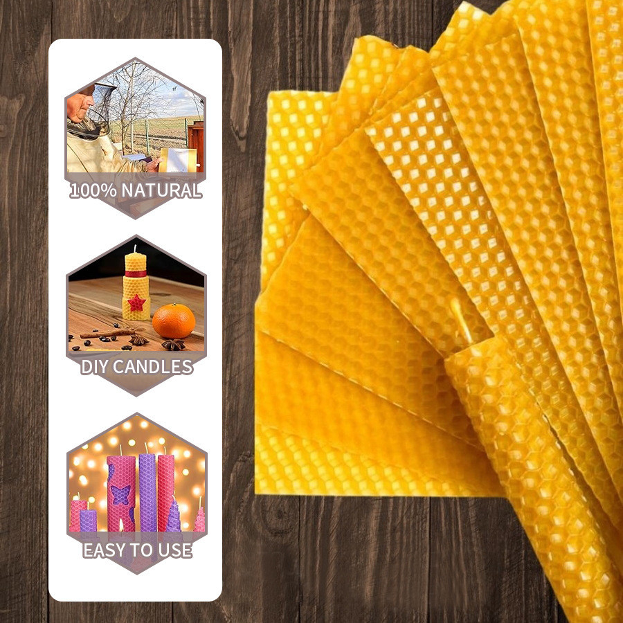 10/20/30pcs Fogli di Cera D'ap - Candle Making Kit Beeswax recensione e prezzo