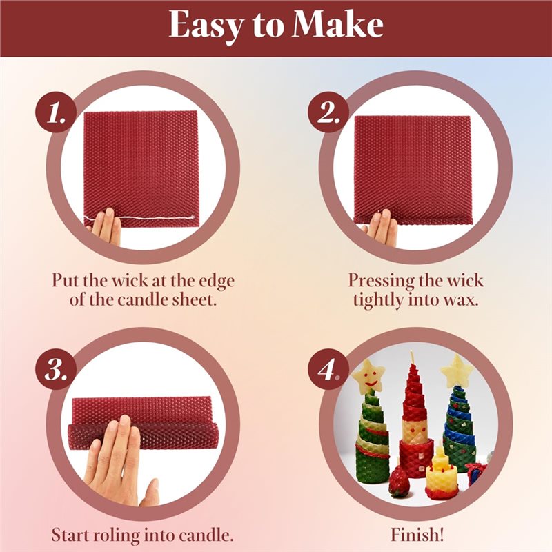 J1UL1N Kit per la Realizzazion - Candle Making Kit Beeswax recensione e prezzo